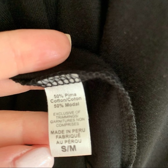 Fleur't Black Sheer V Inset Chemise NWT - Picture 4 of 5